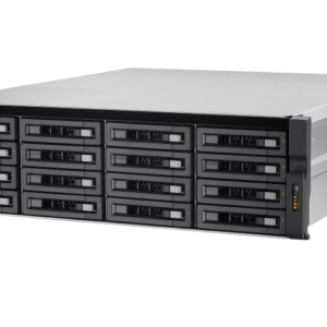 QNAP TVS-EC1680U-SAS-RP-16G-R2 16-Bay, 3U Rack-mountable NAS with 3.50 GHz Intel Xeon E CPU and 16GB RAM