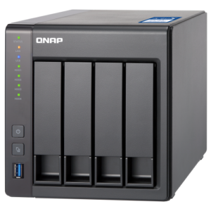 QNAP TS-431X2-8G 4-Bay Tower NAS with 1.70 GHz Annapurna Labs Alpine CPU and 8GB RAM