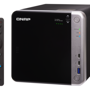 QNAP TS-453BT3-8G 4-Bay Tower NAS with 1.50 GHz Intel Celeron CPU and 8GB RAM