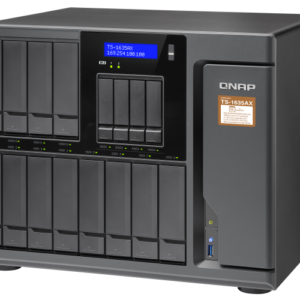 QNAP TS-1635AX-8G 16-Bay Tower NAS with 1.60 GHz Marvell CPU and 8GB RAM