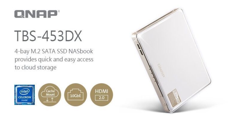 Read more about the article QNAP Introduces the TBS-453DX NASbook