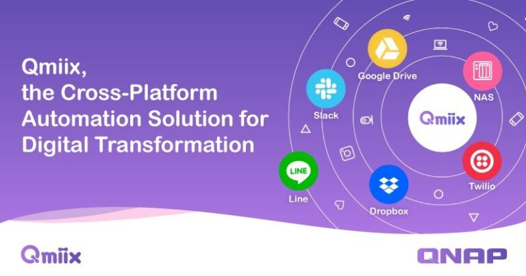 Read more about the article QNAP Launches Qmiix, the Cross-Platform Automation Solution for Digital Transformation
