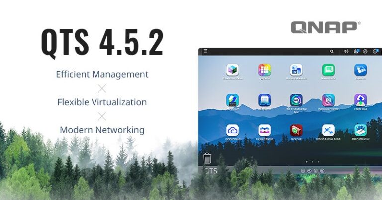 Read more about the article QNAP Releases QTS 4.5.2, Enhancing SNMP and Adding Support for SR-IOV, Intel QAT, and Unveils 100GbE Network Adapter