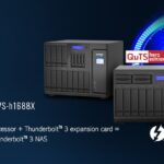 QNAP Launches TVS-h1288X/TVS-h1688X ZFS NAS, With Intel Xeon W Processor, Dual-port 10GBASE-T, M.2 NVMe SSD Slots, and Upgradable to Thunderbolt 3