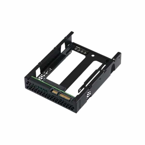 QNAP QDA-A2AR 2.5-inch to 3.5-inch SATA Drive Bay from the top right