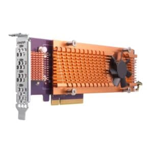 QNAP QM2-4P-384 Quad M.2 2280 PCIe SSD expansion card