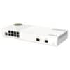 QNAP QSW-2108M-2S 8-port switch from the top right
