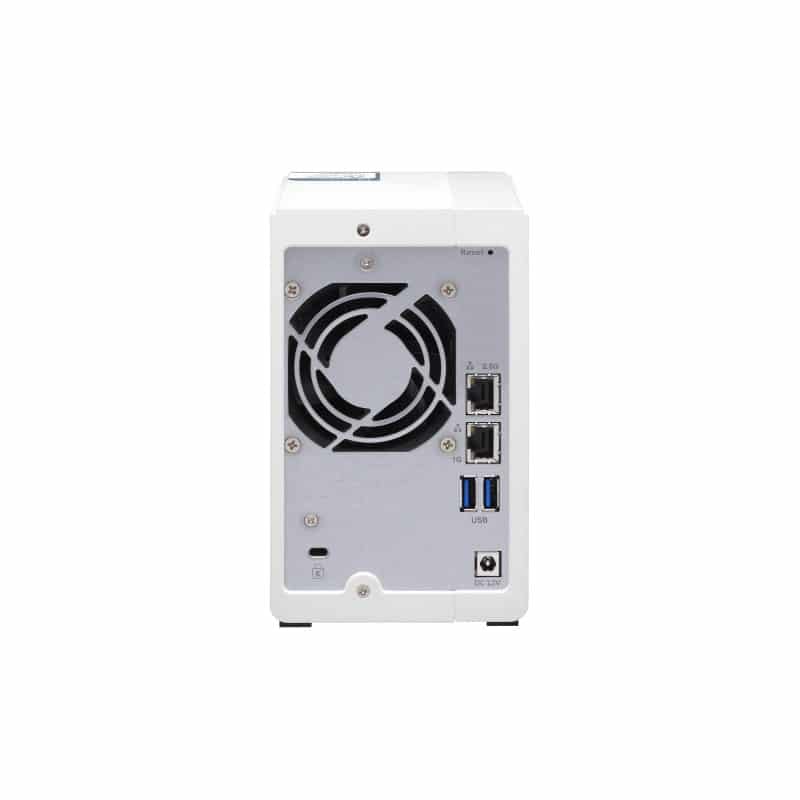 Annapurna Labs AL314 Quad-core 1.7GHz with 2GB RAM and High-Speed 2.5GbE Network QNAP TS-231P3-2G 2 Bay NAS 