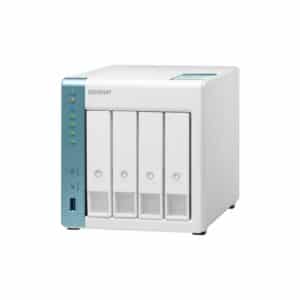 QNAP TS-431K 4-Bay Tower NAS with 1.70 GHz Annapurna Labs Alpine CPU and 1GB RAM