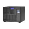 QNAP TVS-h1688X 16-bay tower NAS from the top right