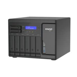 QNAP TS-h886-D1622-16G 8-Bay Tower NAS with 2.60 GHz Intel Xeon CPU and 16GB RAM