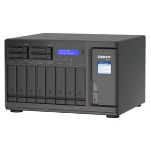 QNAP TVS-h1288X-W1250-16G 12-Bay Tower NAS with 3.30 GHz Intel Xeon CPU and 16GB RAM