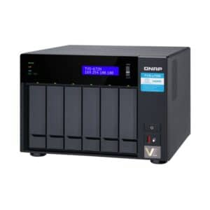 QNAP TVS-672N-4G 6-Bay Tower NAS with 3.10 GHz Intel Core i3 CPU and 4GB RAM