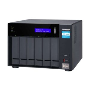 QNAP TVS-672X-i3-8G 6-Bay Tower NAS with 3.10 GHz Intel Core i3 CPU and 8GB RAM